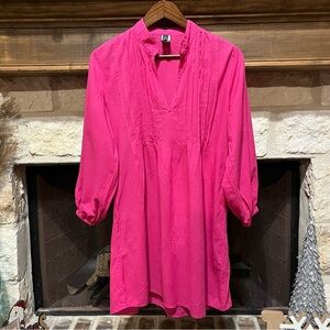Lauren Ralph Lauren Pink Cotton Coverup Dress